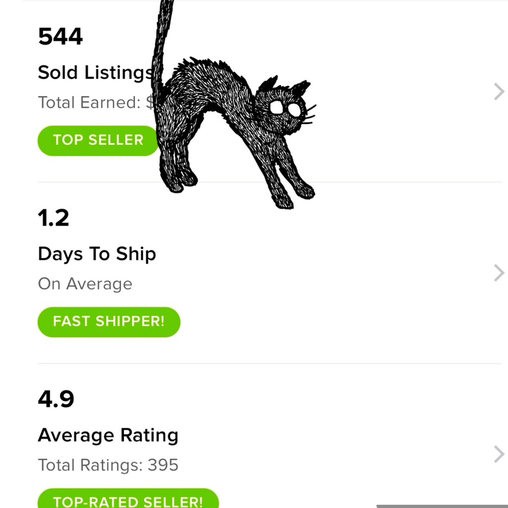 ✨My Sales Stats!!!✨